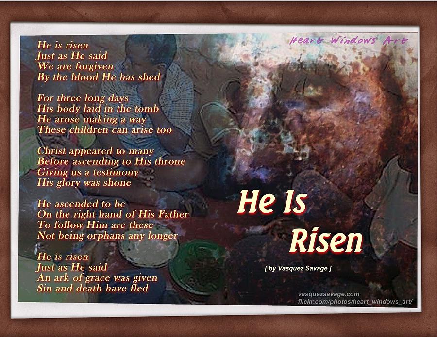 He Is Risen Photograph by Kathleen Luther