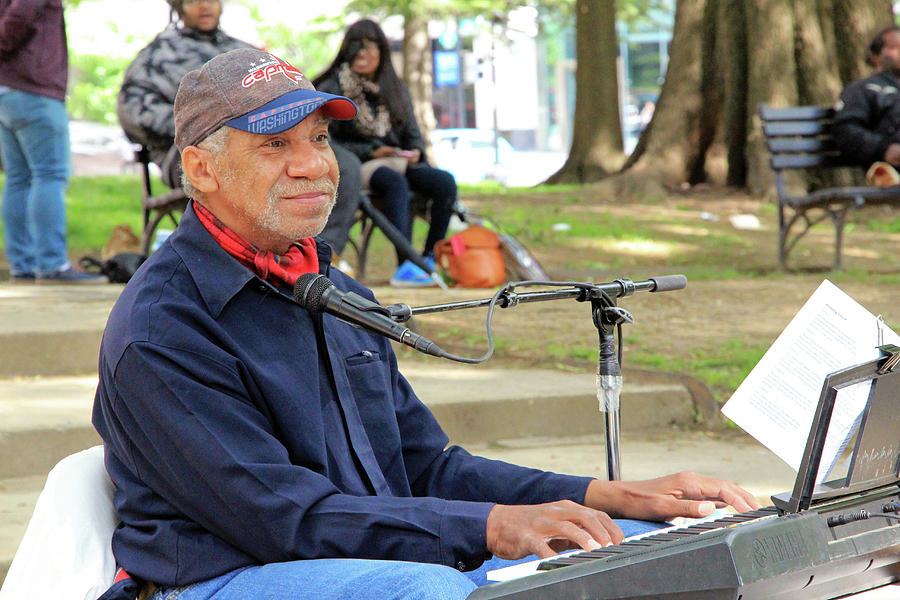 He Loves To Sing Hymns On Sundays To A Congregation Of Homeless People -- 4 Photograph by Cora Wandel