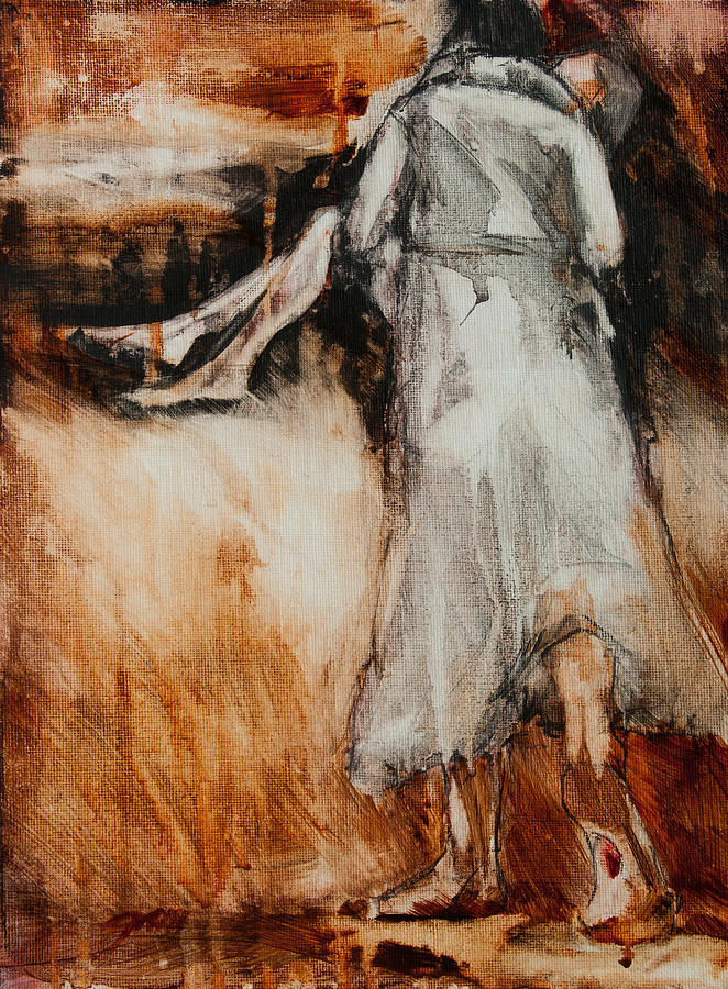 Jesus Christ Painting - He Walks With Me by Jani Freimann