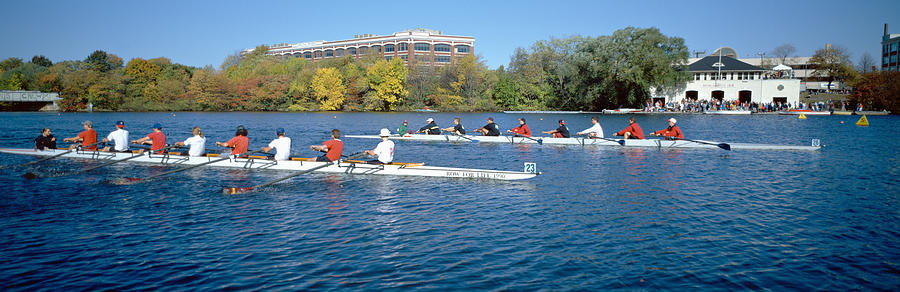 Head Of The Charles Rowing Festival Photograph by Panoramic Images