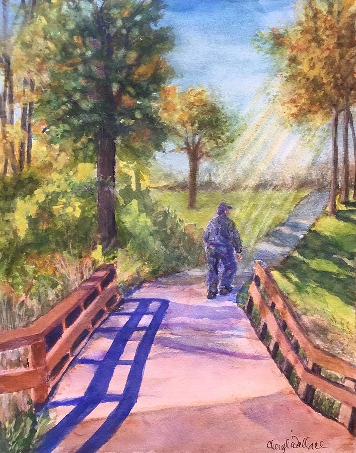Heading Home Painting by Cheryl Wallace