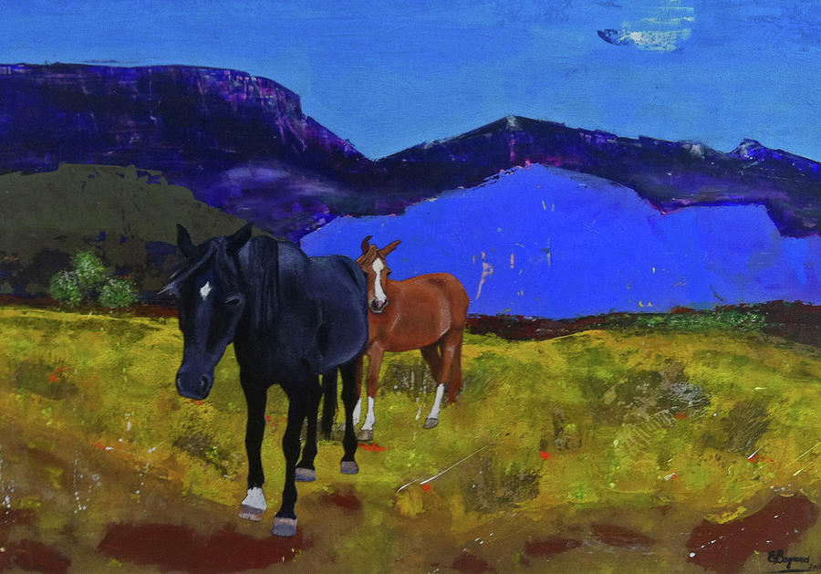 Heading Home Painting by Elizabeth Bogard