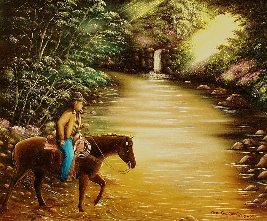 Heading home Painting by Gene Gregory