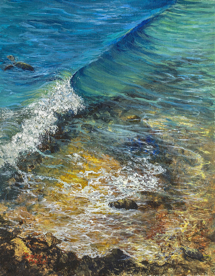 Seascape Painting - Heading Out To Sea by Darice Machel McGuire