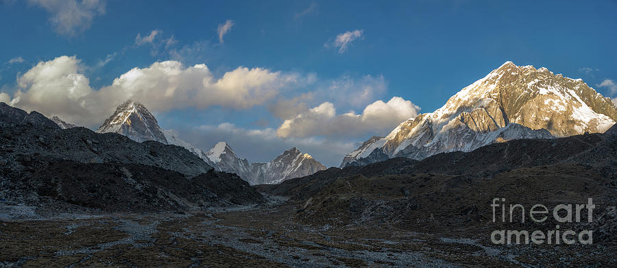 Mountain Photograph - Heading to Everest Base Camp by Mike Reid