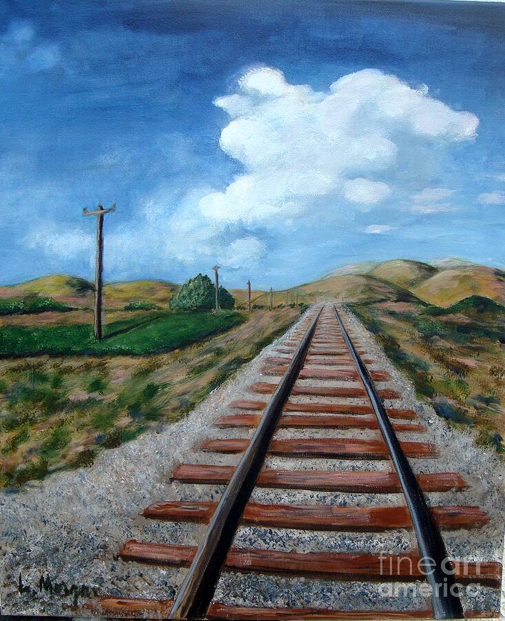 Heading in the Right Direction Painting by Laurie Morgan