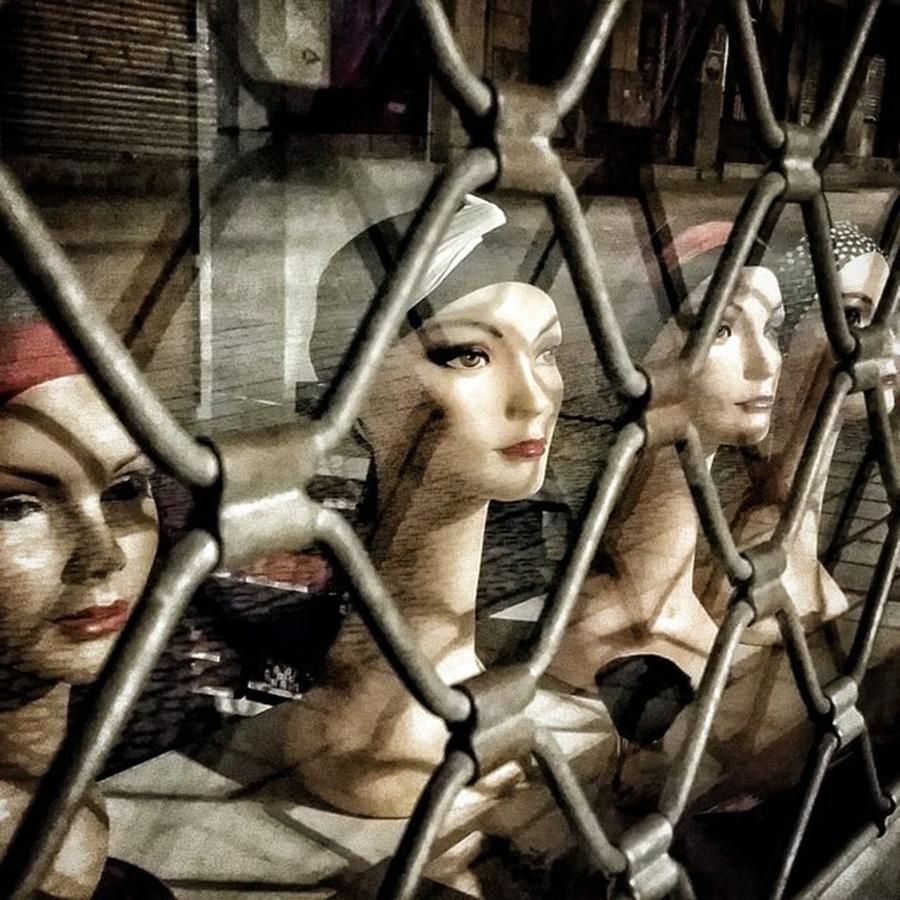 Window Photograph - Heads Cage
#shop #manequin #window by Rafa Rivas