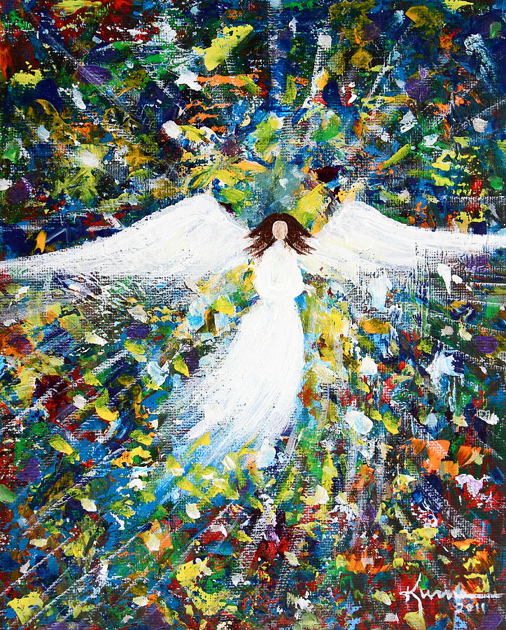 Healing Angel 1 Painting by Kume Bryant