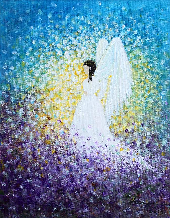 Healing Angel 3 Painting by Kume Bryant