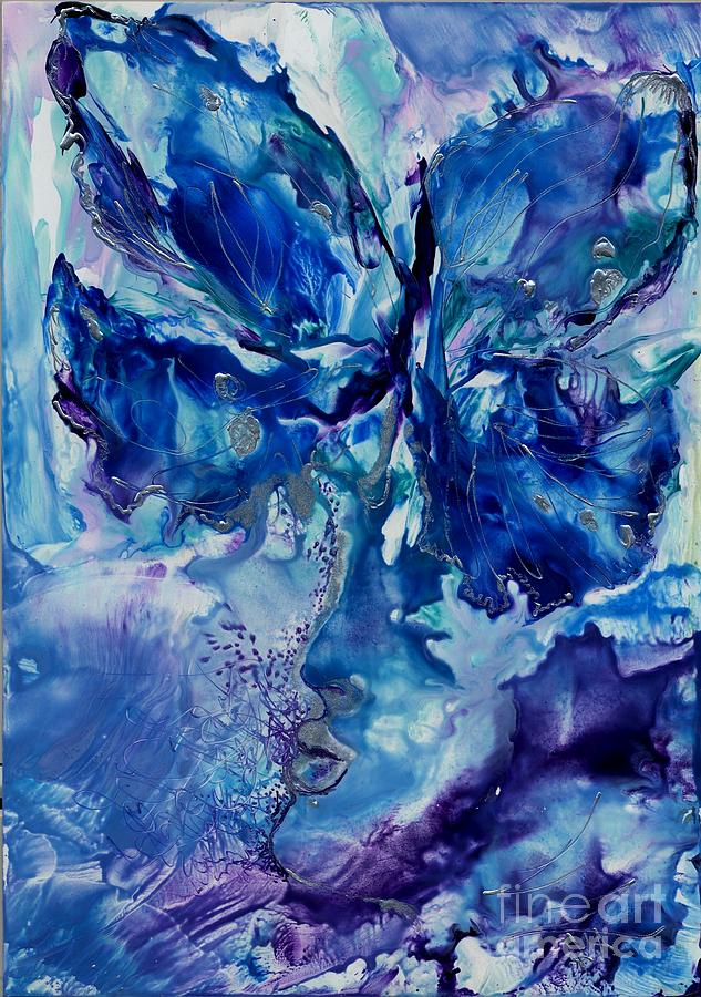 Healing Intuitive Freedom Painting by Heather Hennick