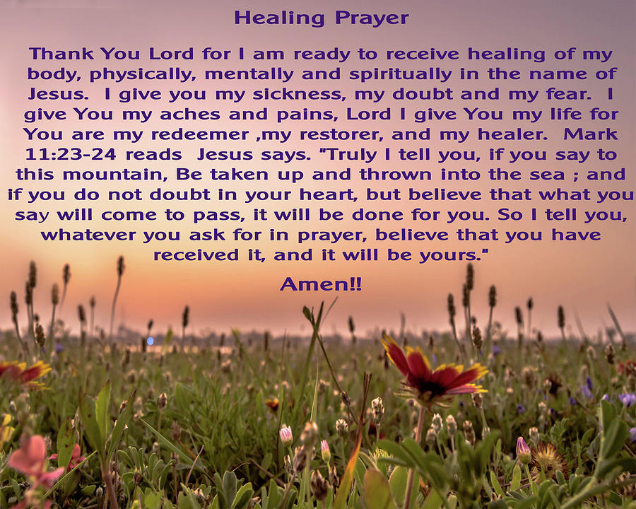 Healing Prayer Photograph by Leticia Latocki