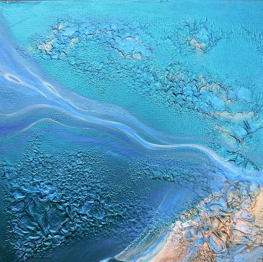 Abstract Painting - Healing Waters 1 by Holly Anderson