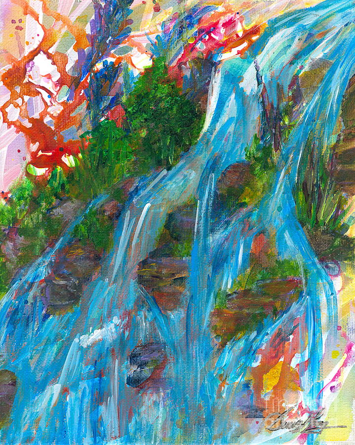 Healing Waters Painting by Denise Hoag