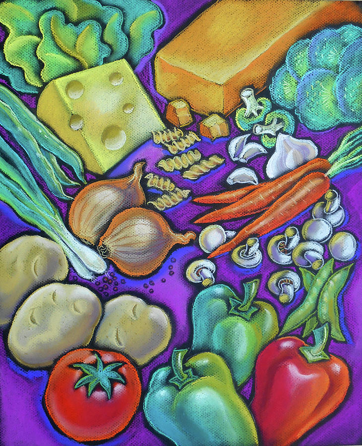 Health food for you Painting by Leon Zernitsky