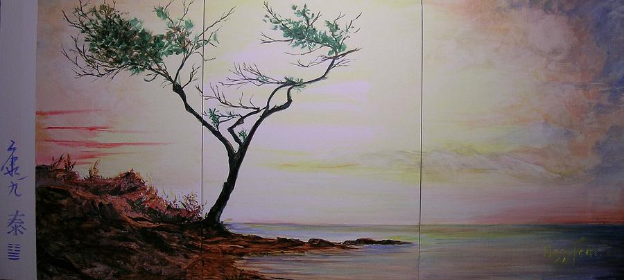 Tree Painting - Health Wealth and Benevolence by Lizzy Forrester