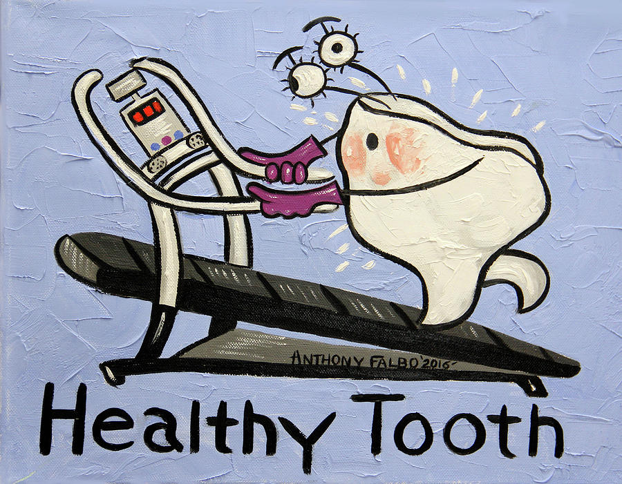 Healthy Tooth Painting