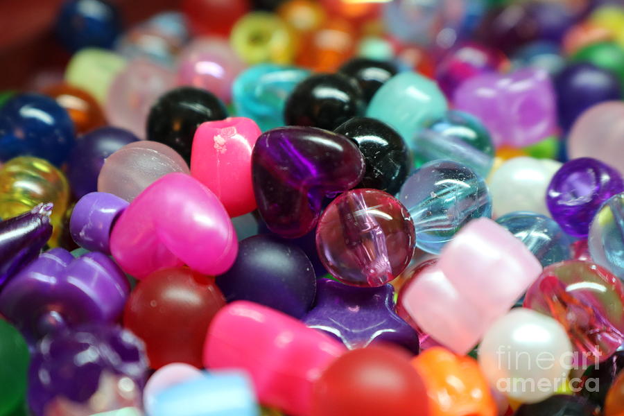 Heart Beads Photograph by Erick Schmidt