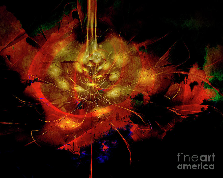 Heart Burn Digital Art by Edmund Nagele FRPS