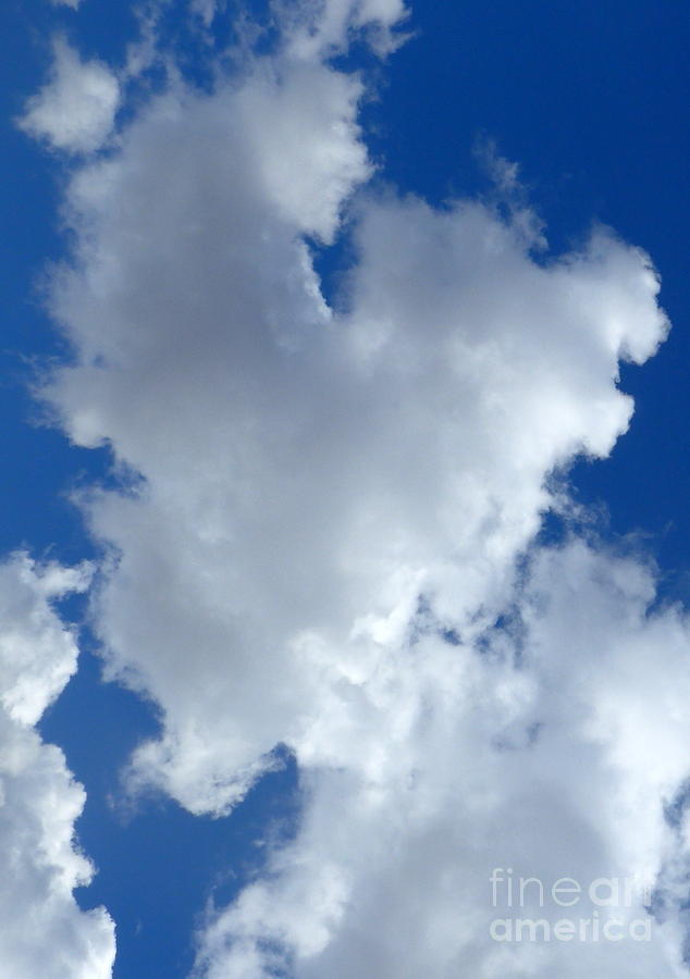 Heart Cloud Sedona Sky Photograph by Mars Besso