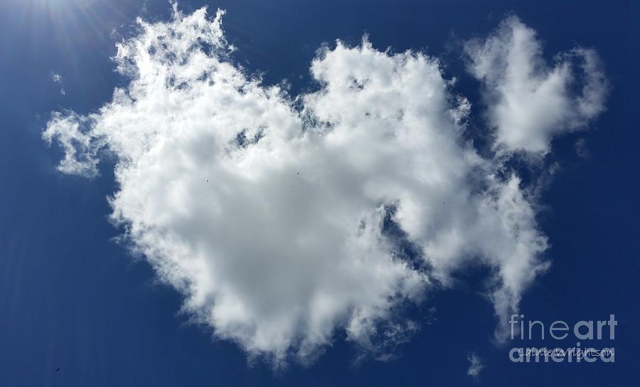 Heart Clouds Photograph by Lainie Wrightson