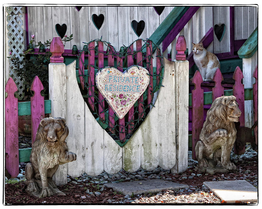 Heart Entrance Gate Photograph by Jurgen Lorenzen