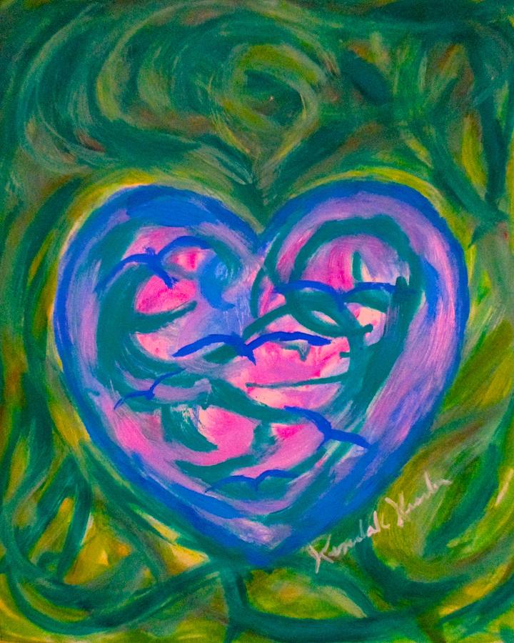 Heart Flight Painting by Kendall Kessler