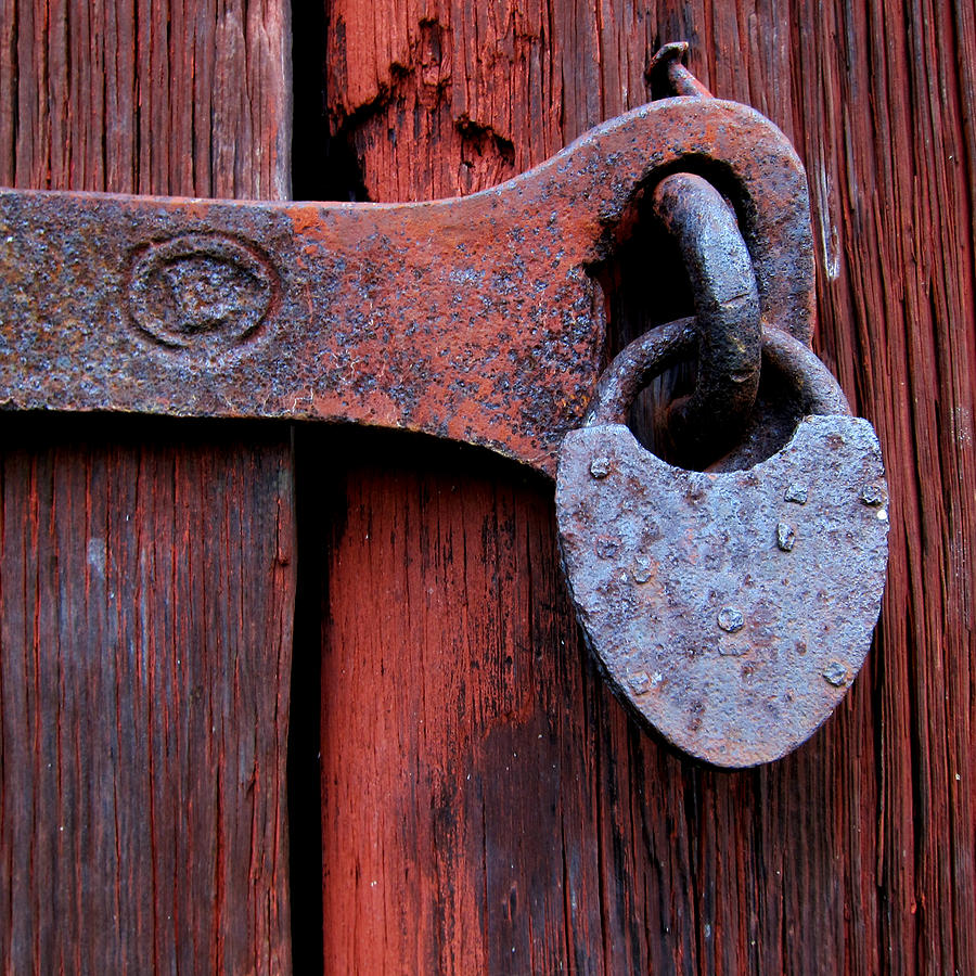 Heart Lock Photograph by Per Lidvall