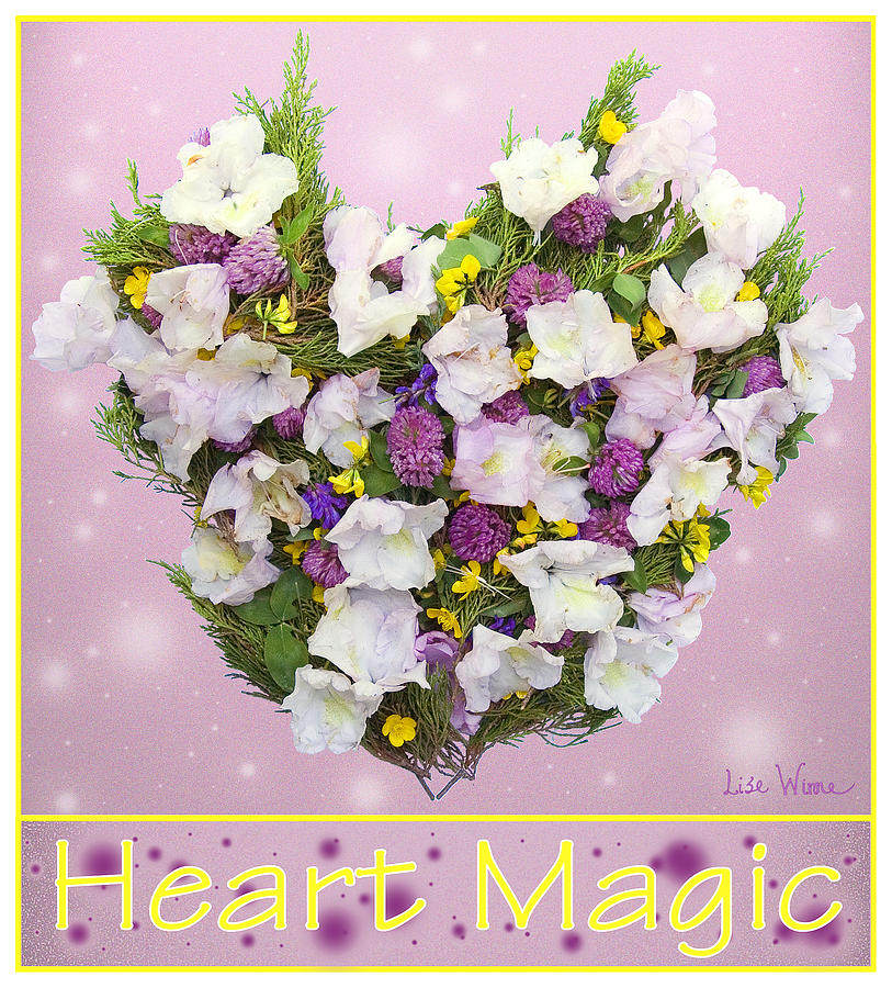 Heart Magic Digital Art by Lise Winne