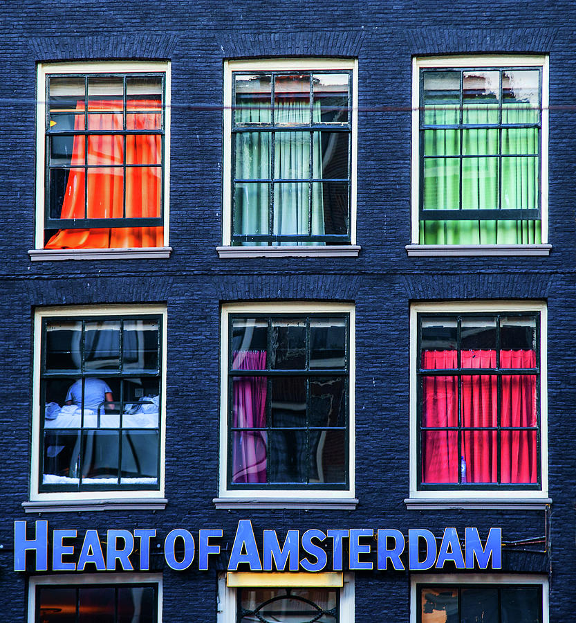 Heart of Amsterdam. Dutch Sketches Photograph by Jenny Rainbow