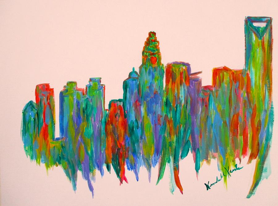 Impressionism Painting - Heart of Charlotte by Kendall Kessler