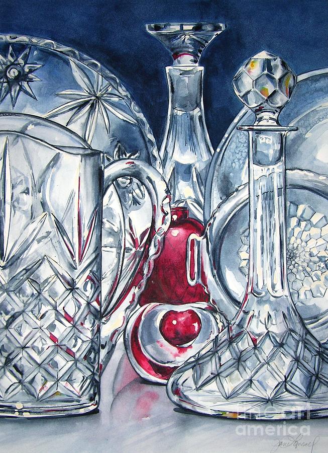 Heart of Glass Painting by Jane Loveall