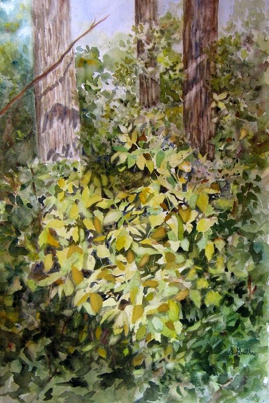 Tree Painting - Heart of the Forest by Sharon Gouthro