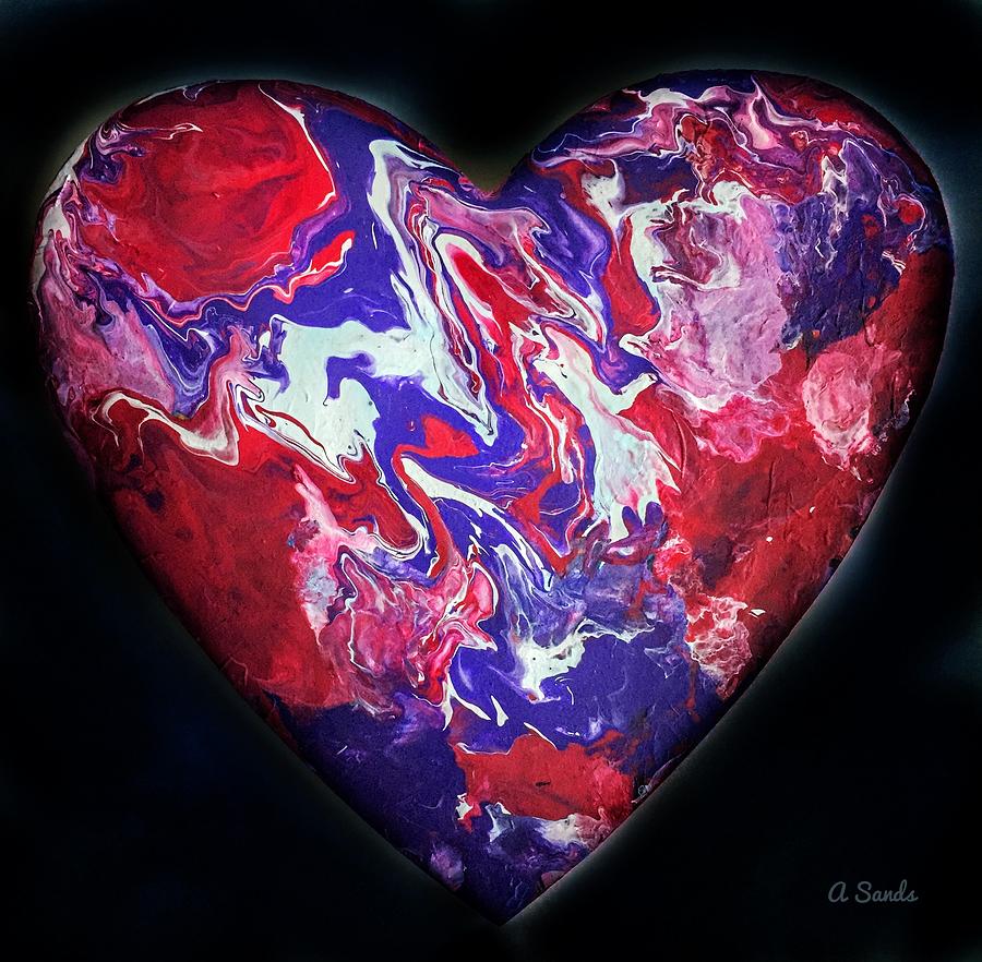 Heart of the Matter Painting by Anne Sands