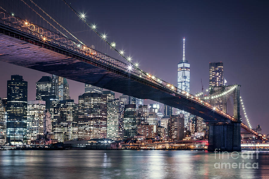New York City Photograph - Heart Of The Night by Evelina Kremsdorf