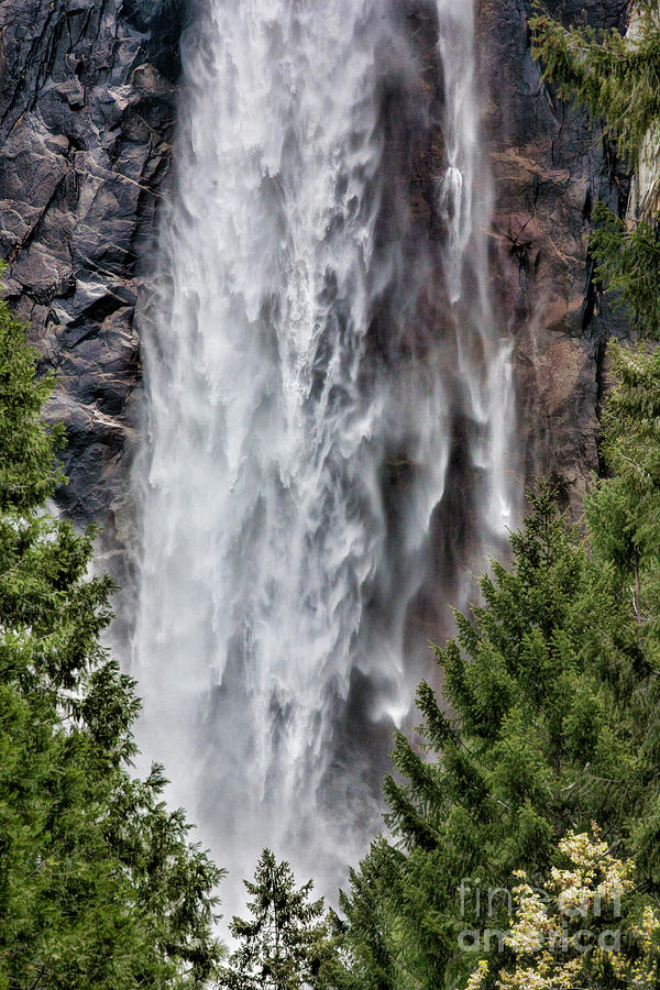 Heart of Yosemite Falls  Photograph by Chuck Kuhn