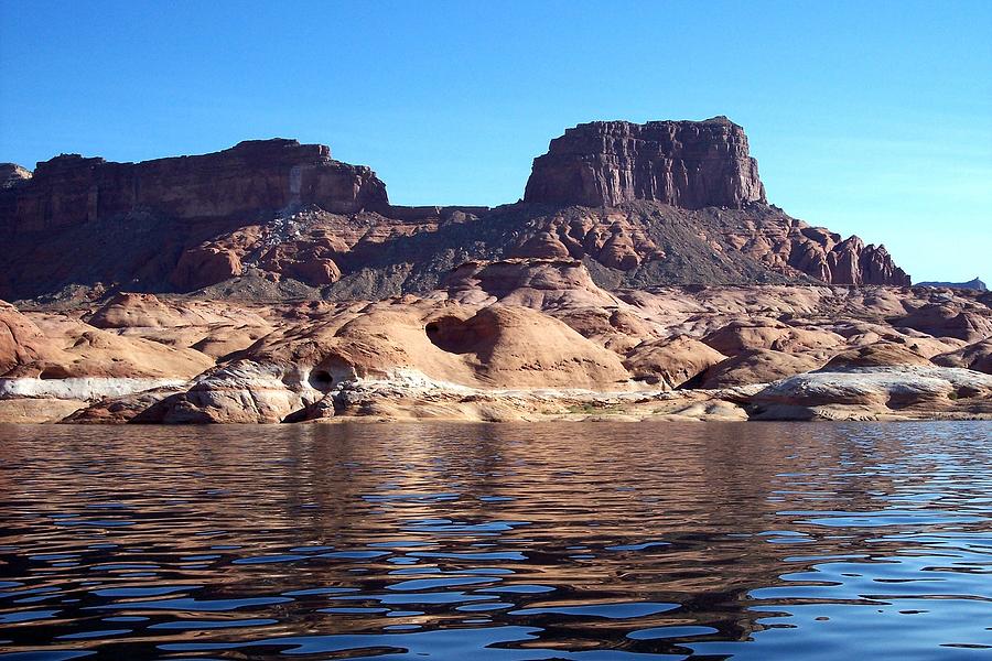 Heart Rock Cave at Lake Powell Photograph by Adrienne Wilson