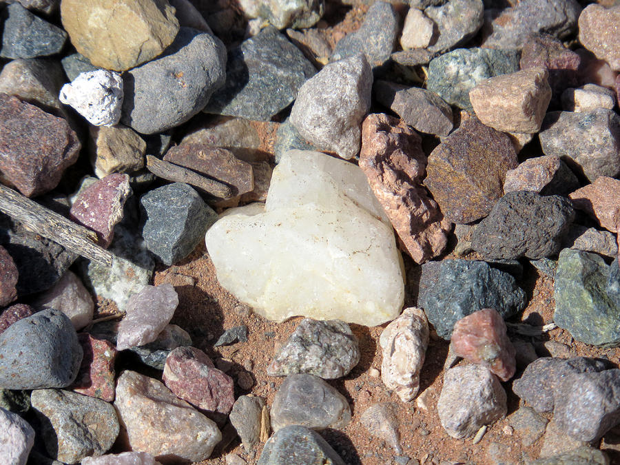 Heart Stone Photograph