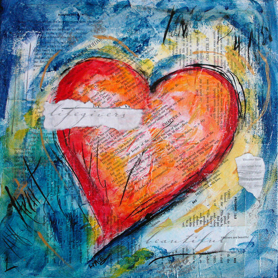 Heart Wonder 1 Painting by Laurie Pace