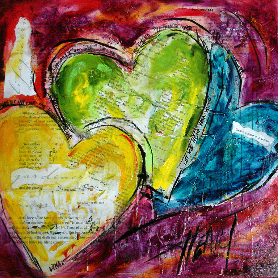 Heart Wonder 2 Painting by Laurie Pace