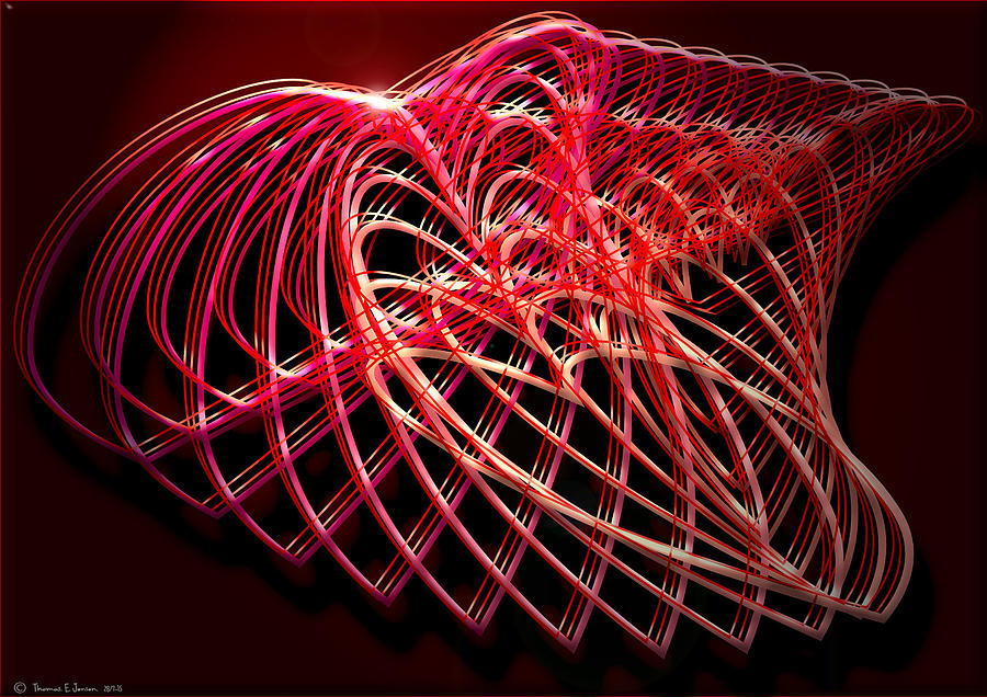 Heart#2 Digital Art by ThomasE Jensen