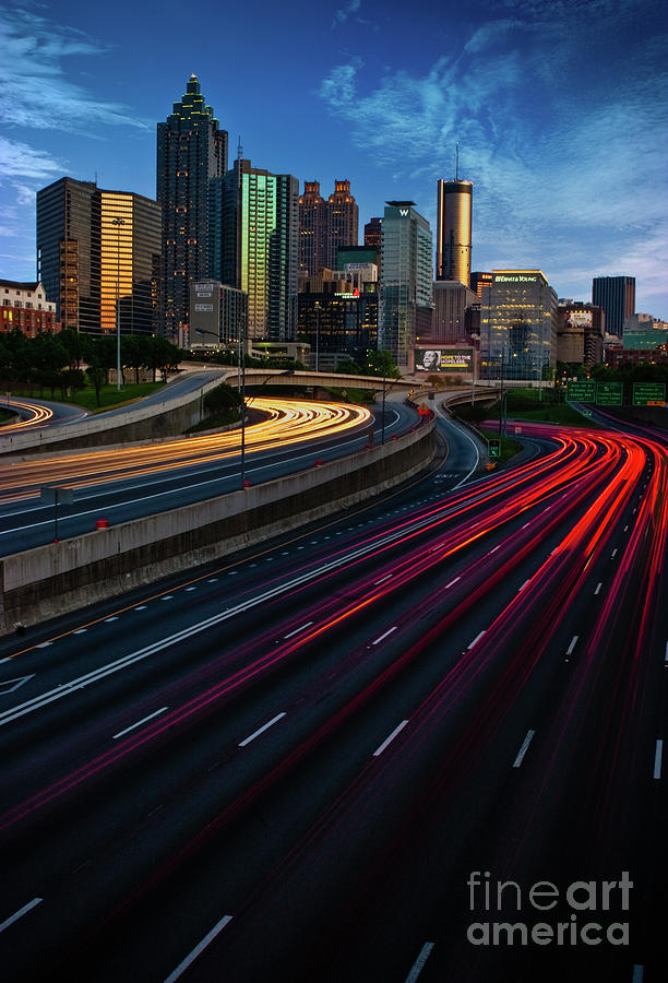 Atlanta Photograph - Heartbeat of Atlanta by Doug Sturgess