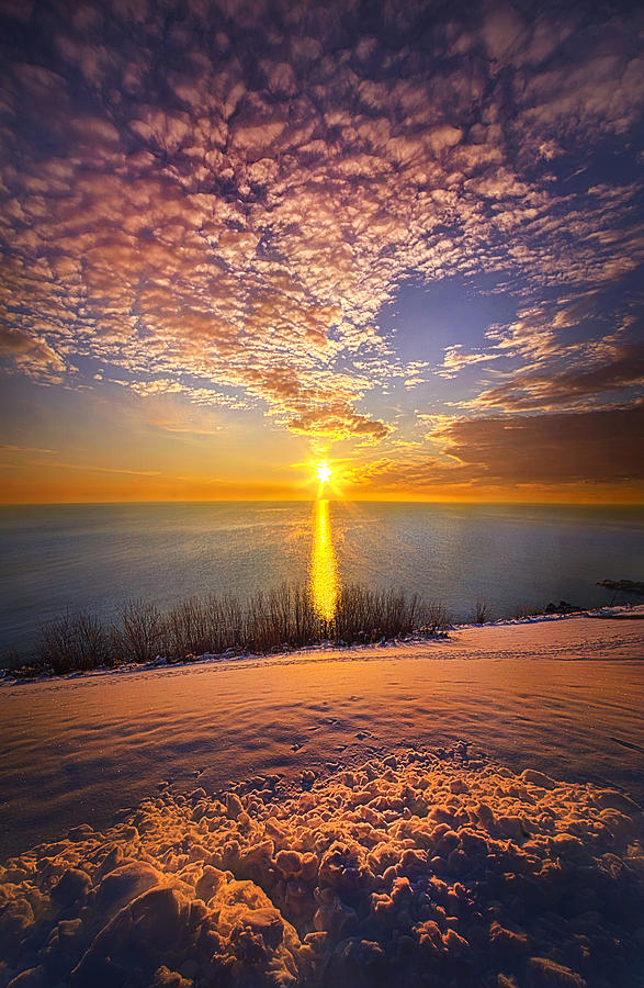 Hearts Grow Warmer With The Cold Photograph by Phil Koch