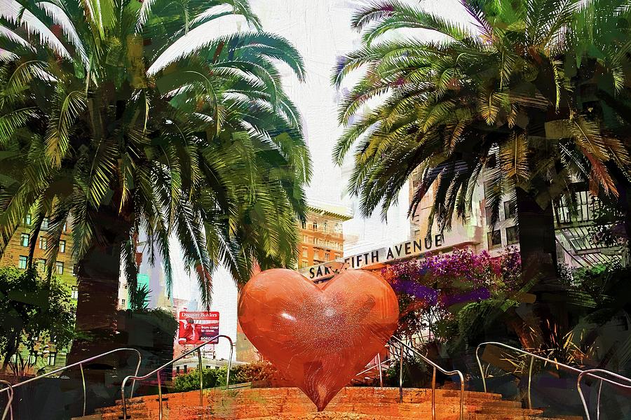 Hearts In San Francisco Photograph by Alice Gipson