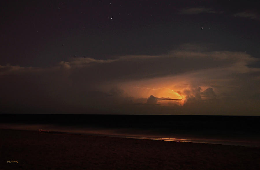 Heat Lightning Delray Beach Florida 5 Photograph by Ken Figurski