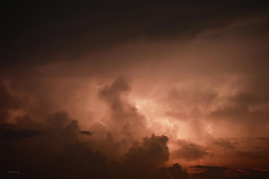 Heat Lightning Delray Beach Florida Photograph by Ken Figurski