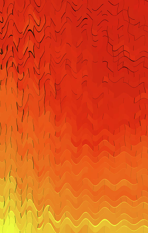 Heated Waves Digital Art by Kellice Swaggerty