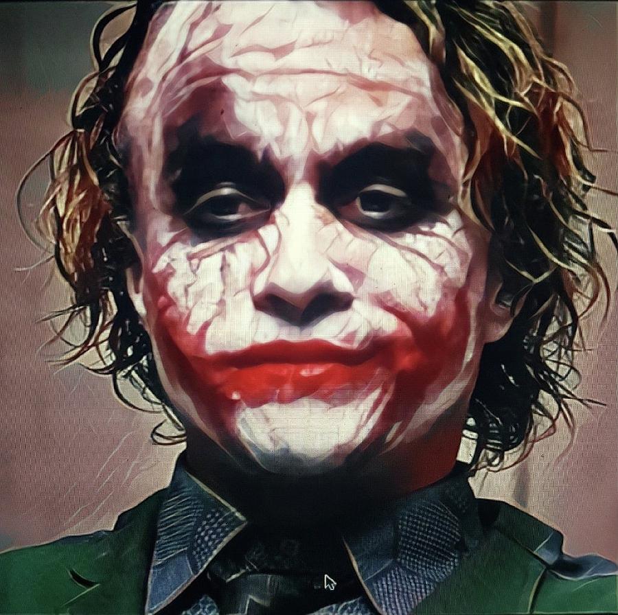 Heath Ledger Joker Fan Art