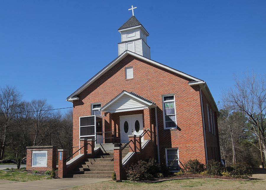 Heath Memorial United Methodist Church Photograph by Joseph C Hinson