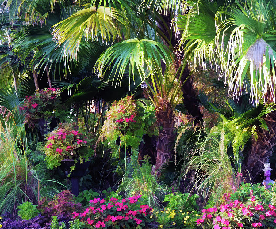 Garden Photograph - Heathcote Botanical Gardens VII by Tina Baxter