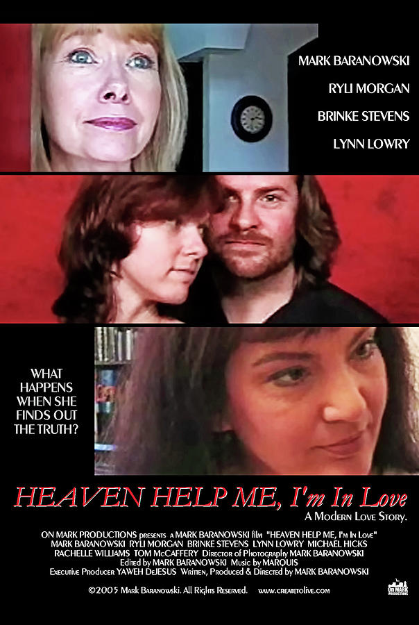 Heaven Help Me, Im In Love Poster A Digital Art by Mark Baranowski